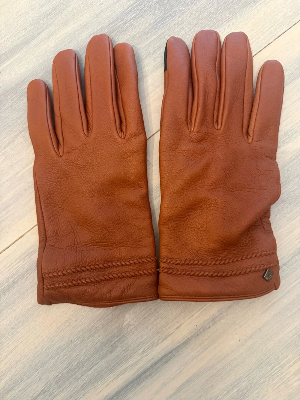 Cole Haan Leather Gloves Tech Touch Women’s Medium